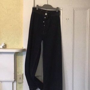Jesse Kamm dark denim  size 2 sailor pants